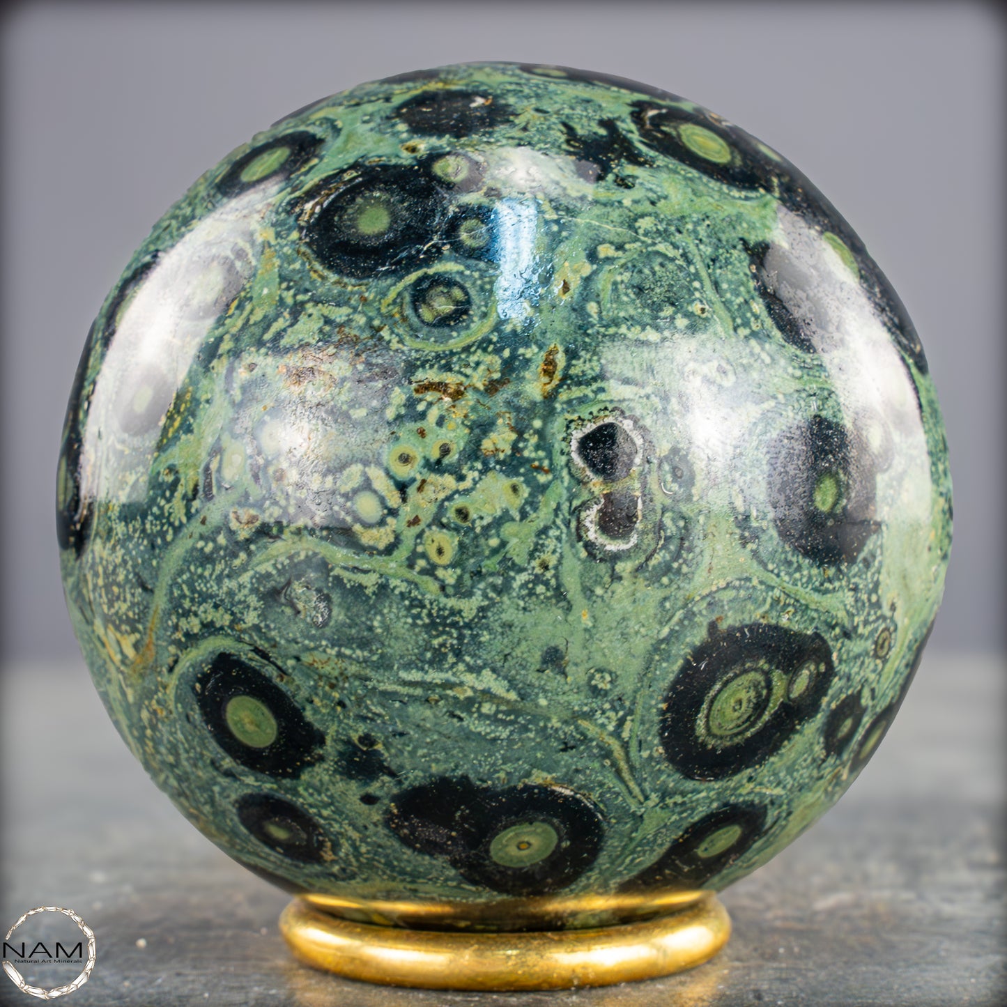 Natürliche Kambaba-Jaspis Kristall-Kugel - 794,07g - 83mm