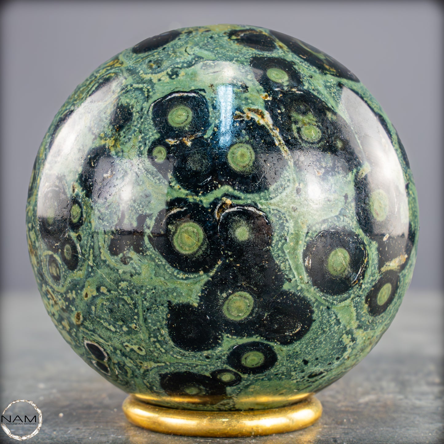 Natürliche Kambaba-Jaspis Kristall-Kugel - 794,07g - 83mm