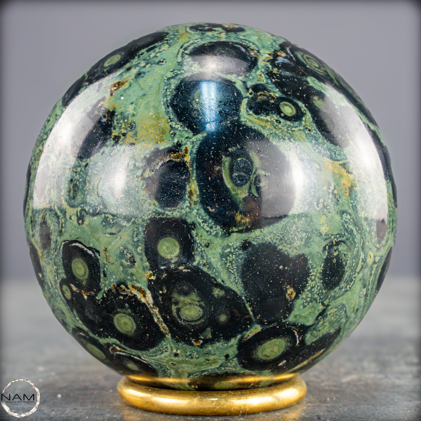 Natürliche Kambaba-Jaspis Kristall-Kugel - 794,07g - 83mm