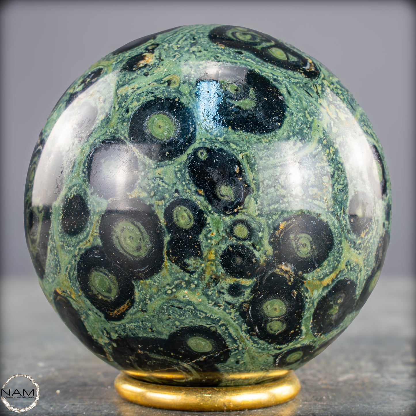 Natürliche Kambaba-Jaspis Kristall-Kugel - 794,07g - 83mm