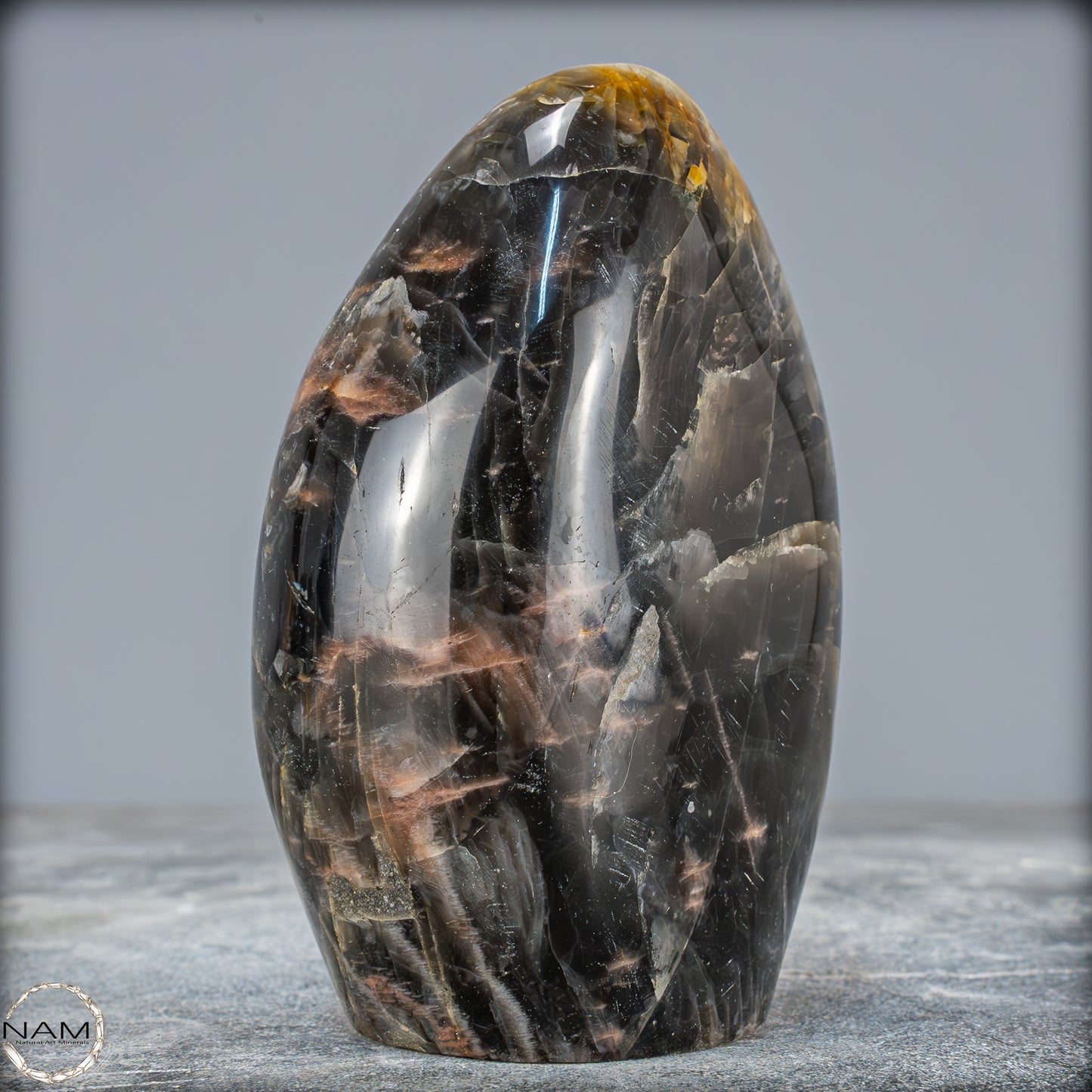 Natürliche Funkelnde Mondstein Kristall-Freiform - 791,28g