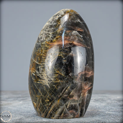 Natürliche Funkelnde Mondstein Kristall-Freiform - 791,28g