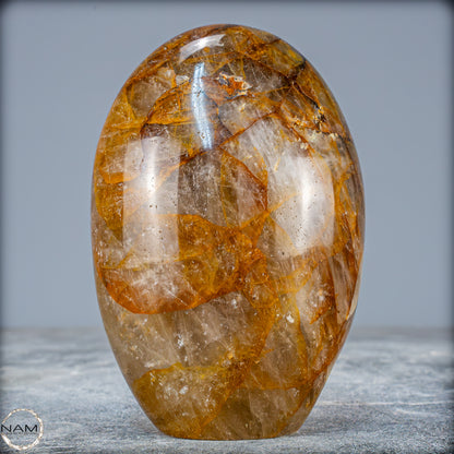 Natürliche Golden Healer Quarz-Kristall Freiform - 626,76g
