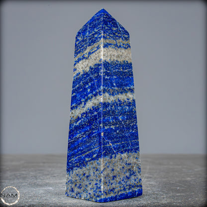 Natürlicher Königsblauer Lapislazuli Kristall-Obelisk, Spitzenqualität - 281,12g