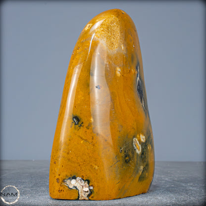 Natürliche Jaspis-Chalcedon Kristallflamme - 1587,79g