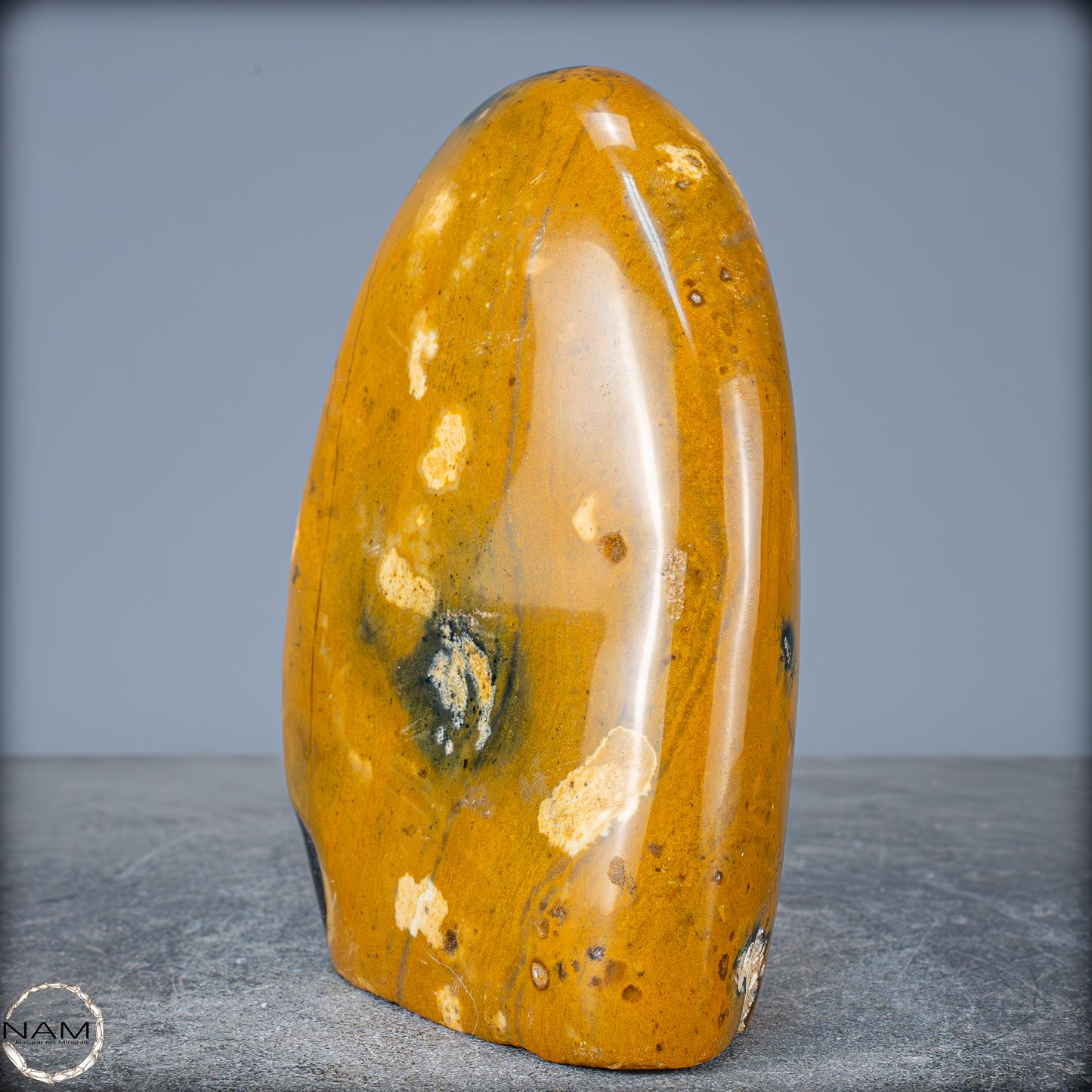 Natürliche Jaspis-Chalcedon Kristallflamme - 1587,79g