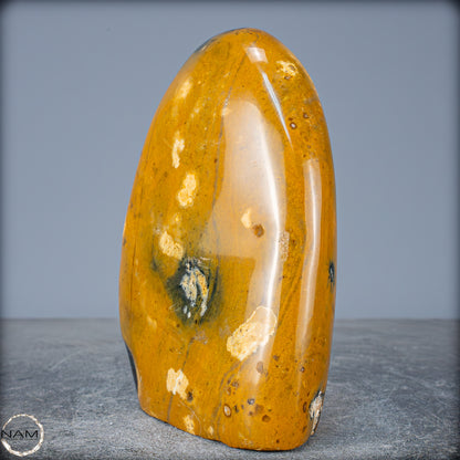 Natürliche Jaspis-Chalcedon Kristallflamme - 1587,79g