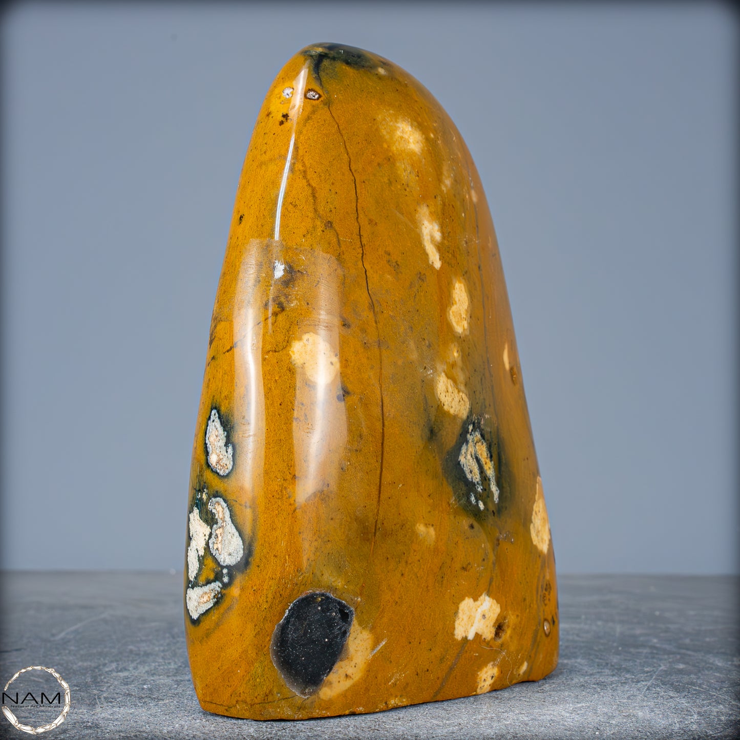 Natürliche Jaspis-Chalcedon Kristallflamme - 1587,79g