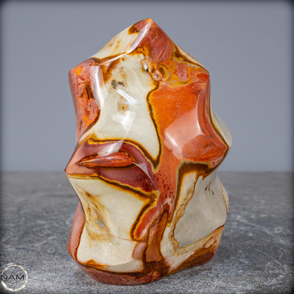 Natürliche Polychrome Jaspis Kristall-Flamme - 1071,75g