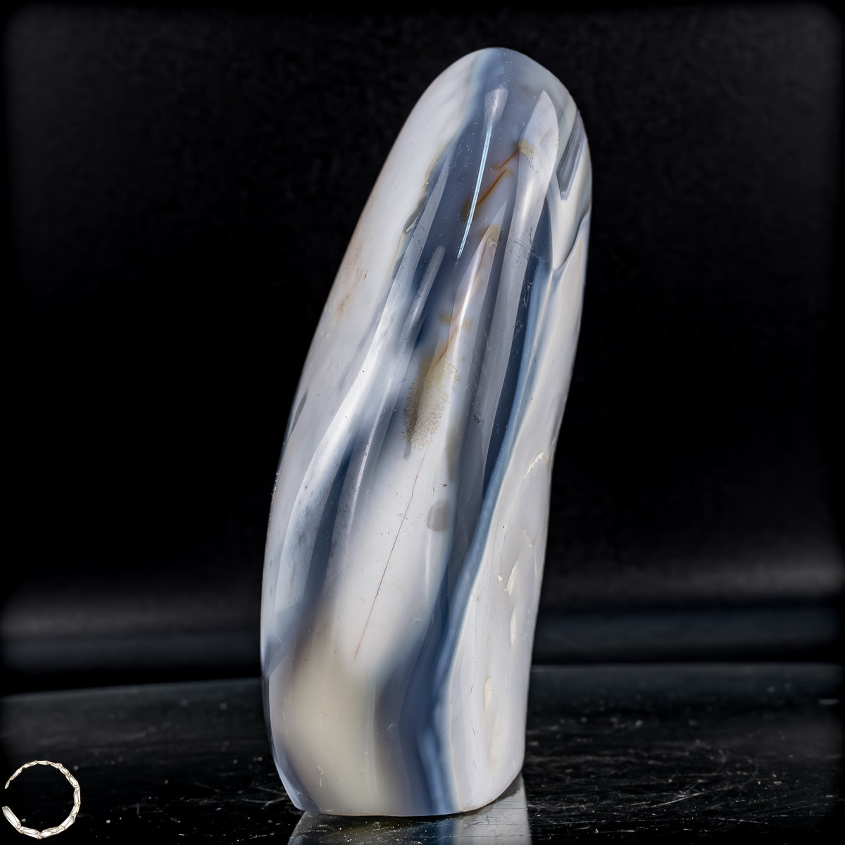Natürliche Orca-Achat Kristall Freiform aus Brasilien - 849,62g