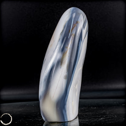 Natürliche Orca-Achat Kristall Freiform aus Brasilien - 849,62g