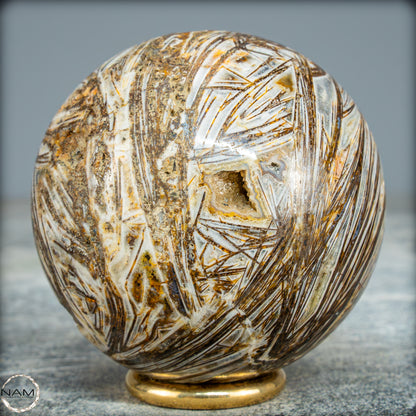 Natürliche Mehrfabige-Opal Kristall-Kugel, Peru - 295,08g - 60mm
