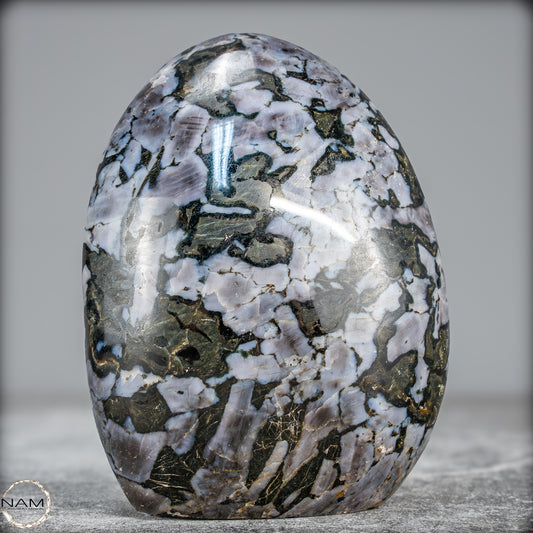 Natürliche Merlinit (Gabbro) Kristall Freiform - 965,58g
