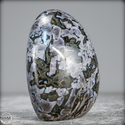 Natürliche Merlinit (Gabbro) Kristall Freiform - 965,58g