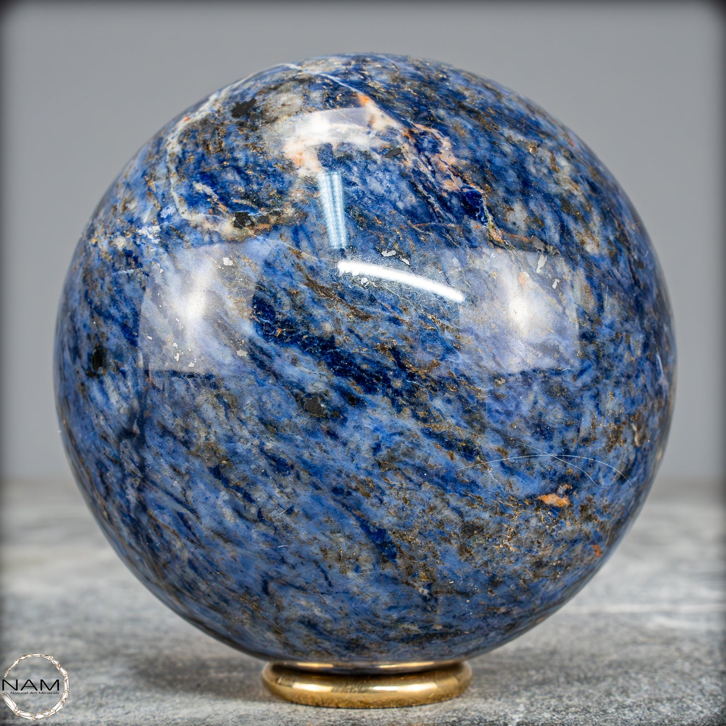 Natürliche Sodalith-Kristall Kugel – 718,05g - 81mm