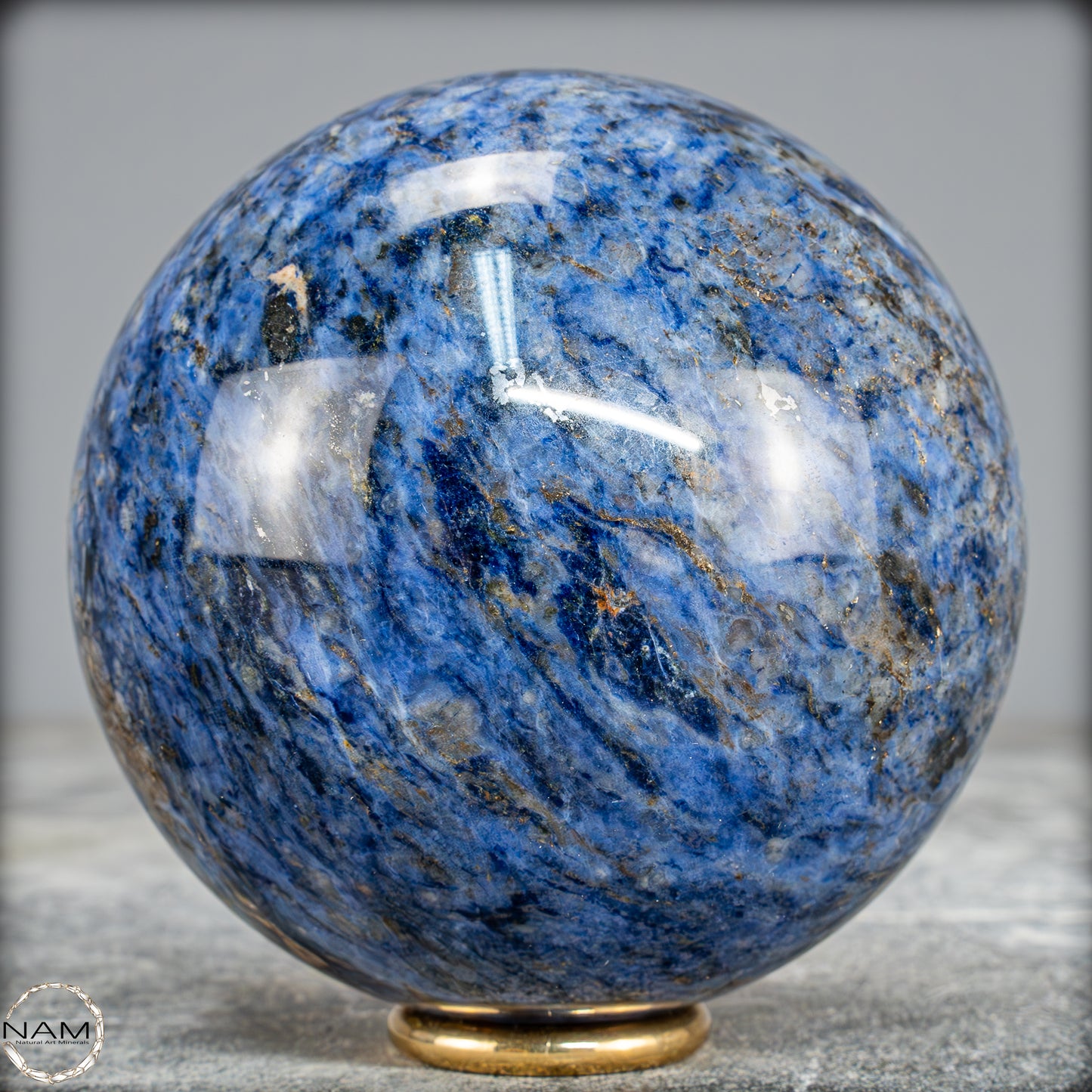 Natürliche Sodalith-Kristall Kugel – 718,05g - 81mm