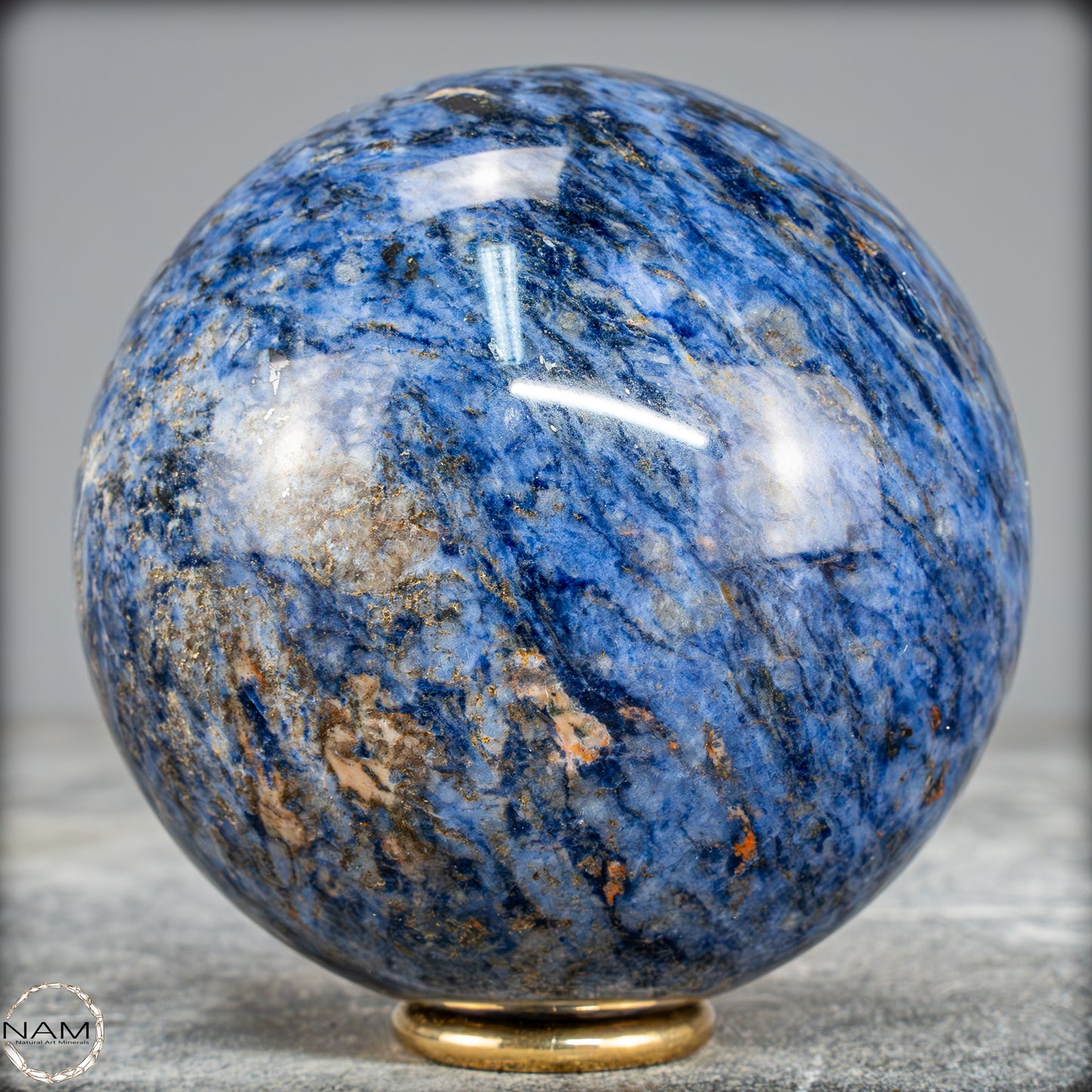 Natürliche Sodalith-Kristall Kugel – 718,05g - 81mm