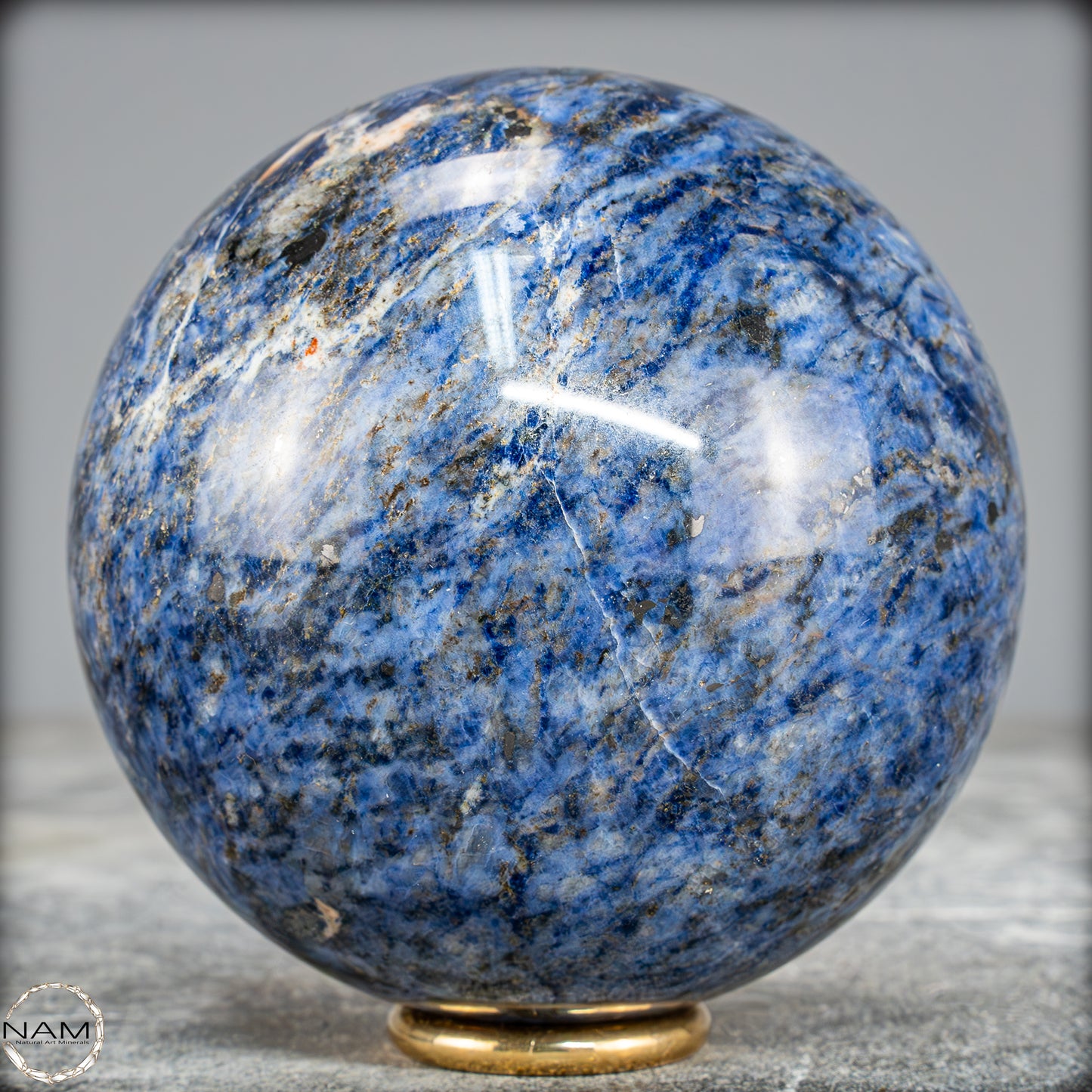 Natürliche Sodalith-Kristall Kugel – 718,05g - 81mm
