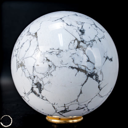 Natürliche Howlith-Kugel - 726,11g