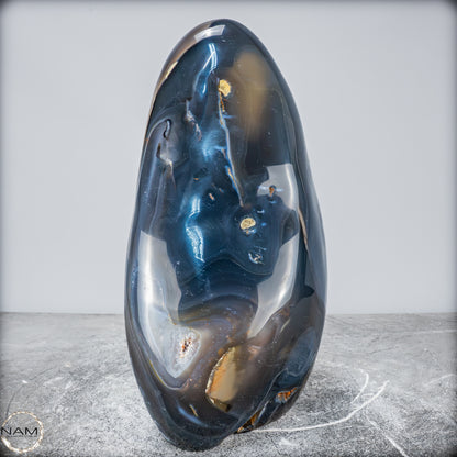 Natürliche Orca-Achat Kristall Freiform aus Brasilien - 9061,22g