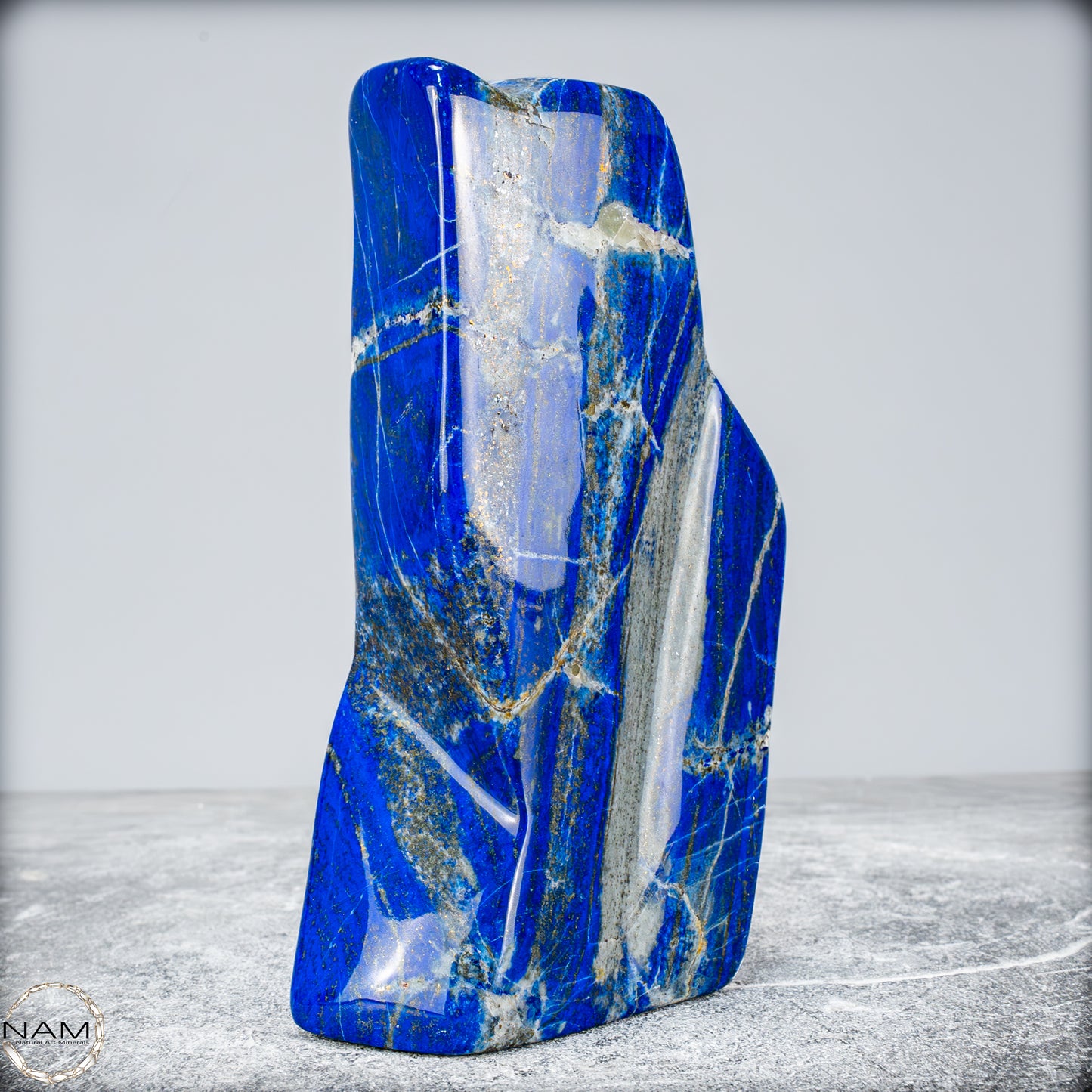 Natürliche Lapislazuli Kristall-Freiform 1439,71g