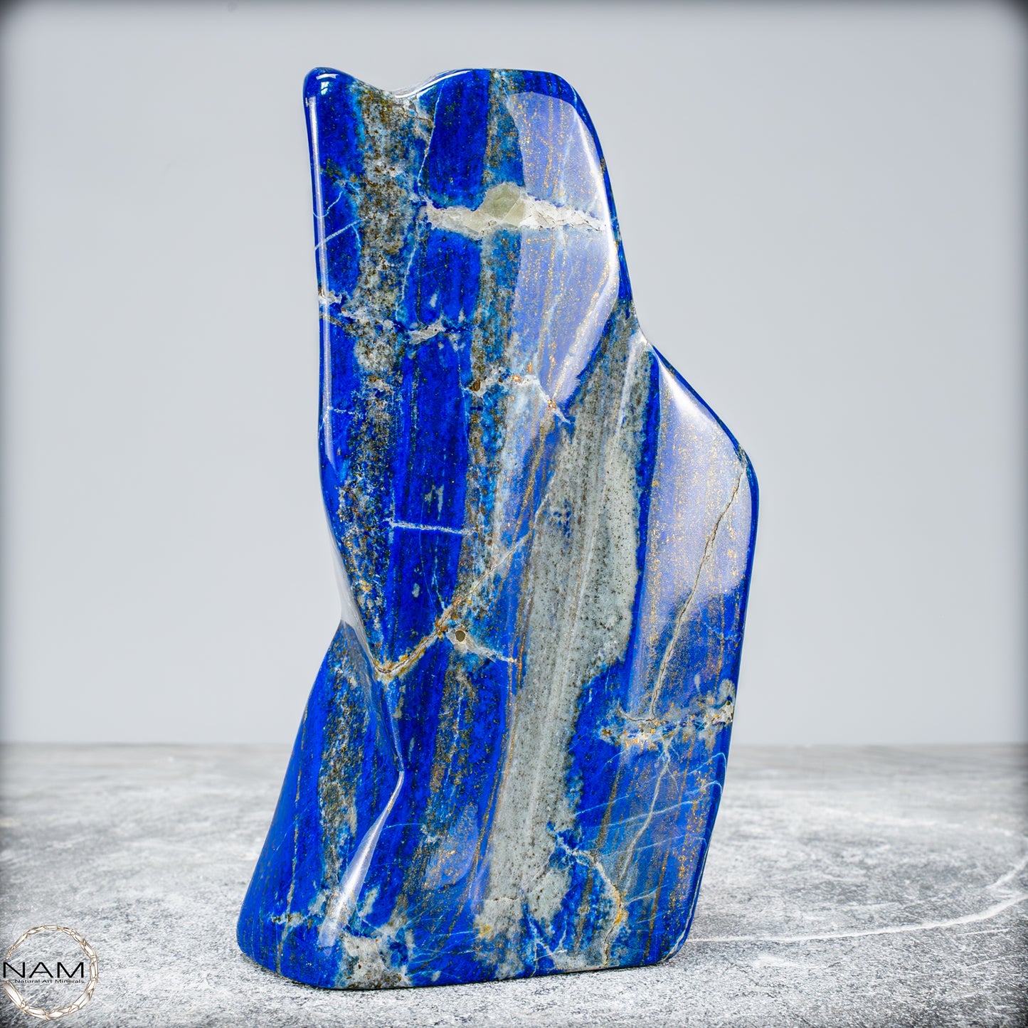 Natürliche Lapislazuli Kristall-Freiform 1439,71g