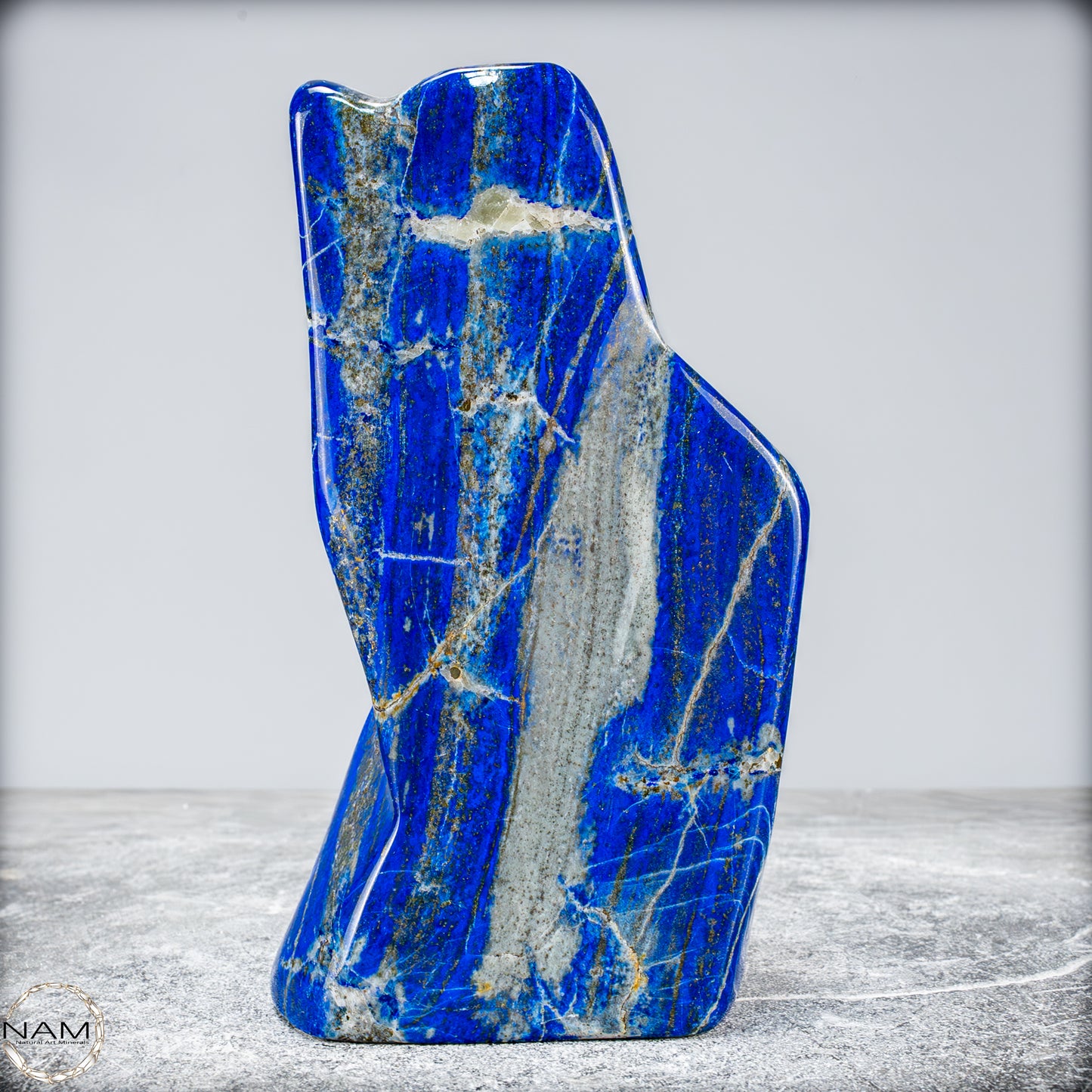 Natürliche Lapislazuli Kristall-Freiform 1439,71g
