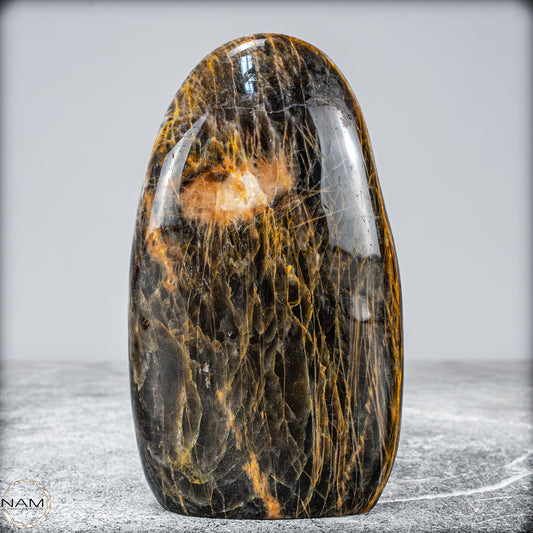 Natürliche Funkelnde Mondstein Kristall-Freiform - 540,29g