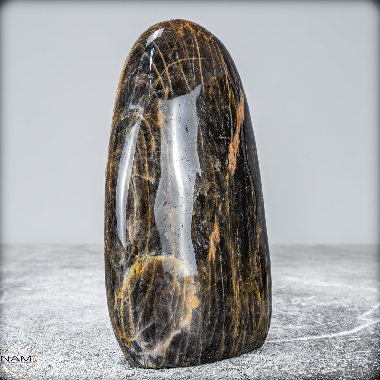 Natürliche Funkelnde Mondstein Kristall-Freiform - 540,29g