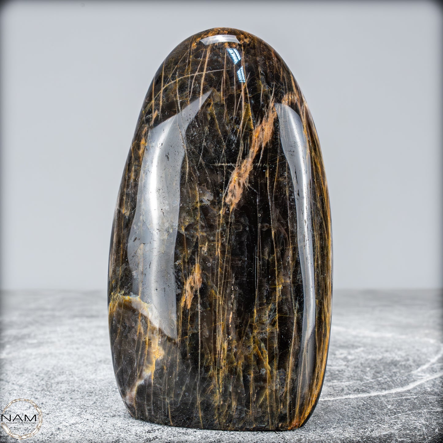 Natürliche Funkelnde Mondstein Kristall-Freiform - 540,29g