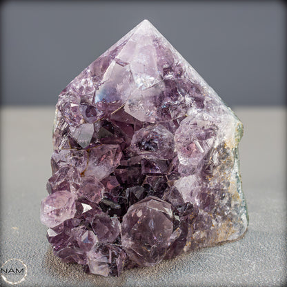 Natürliche Amethyst-Kristall Druse/Spitze- 858,41g