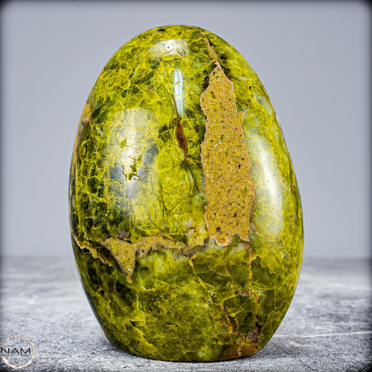 Natürliche Grüner Opal-Kristall Freiform -717,35g