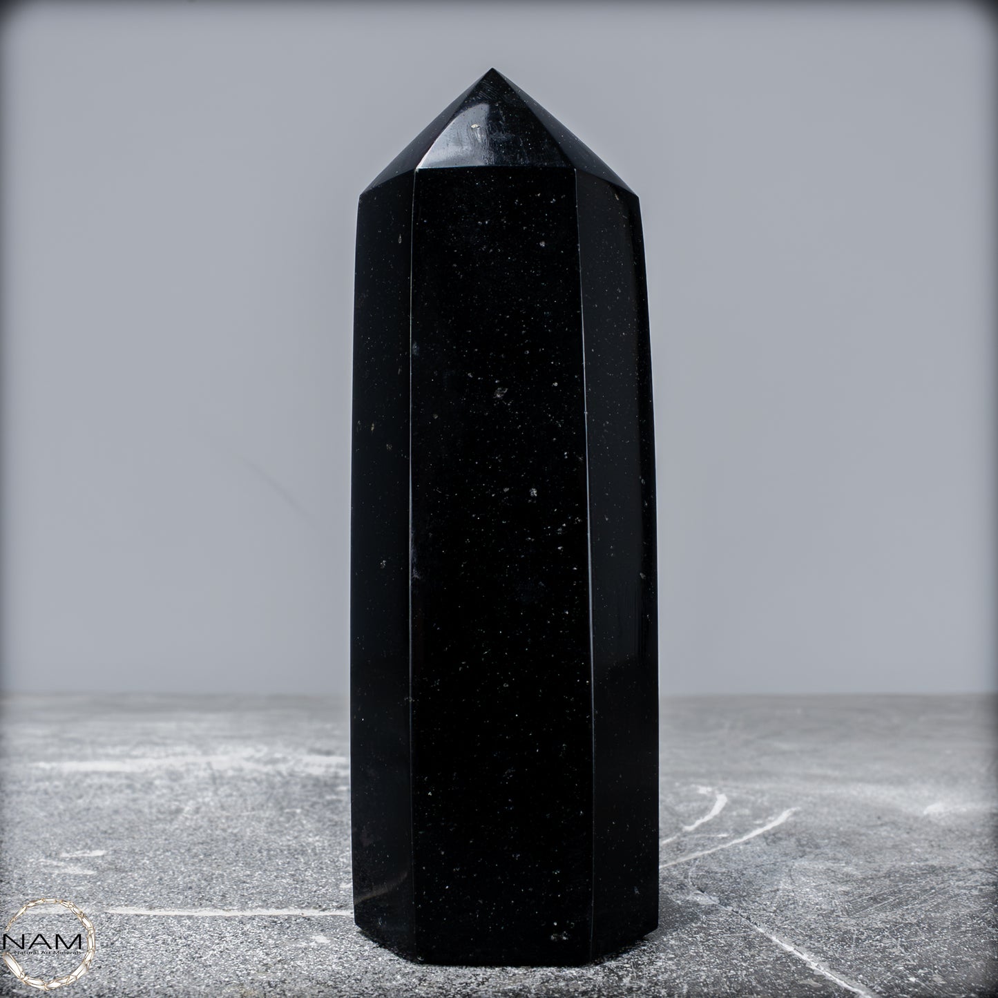 Natürlicher Tourmalin Kristall-Obelisk aus Brasilien - 497,11g