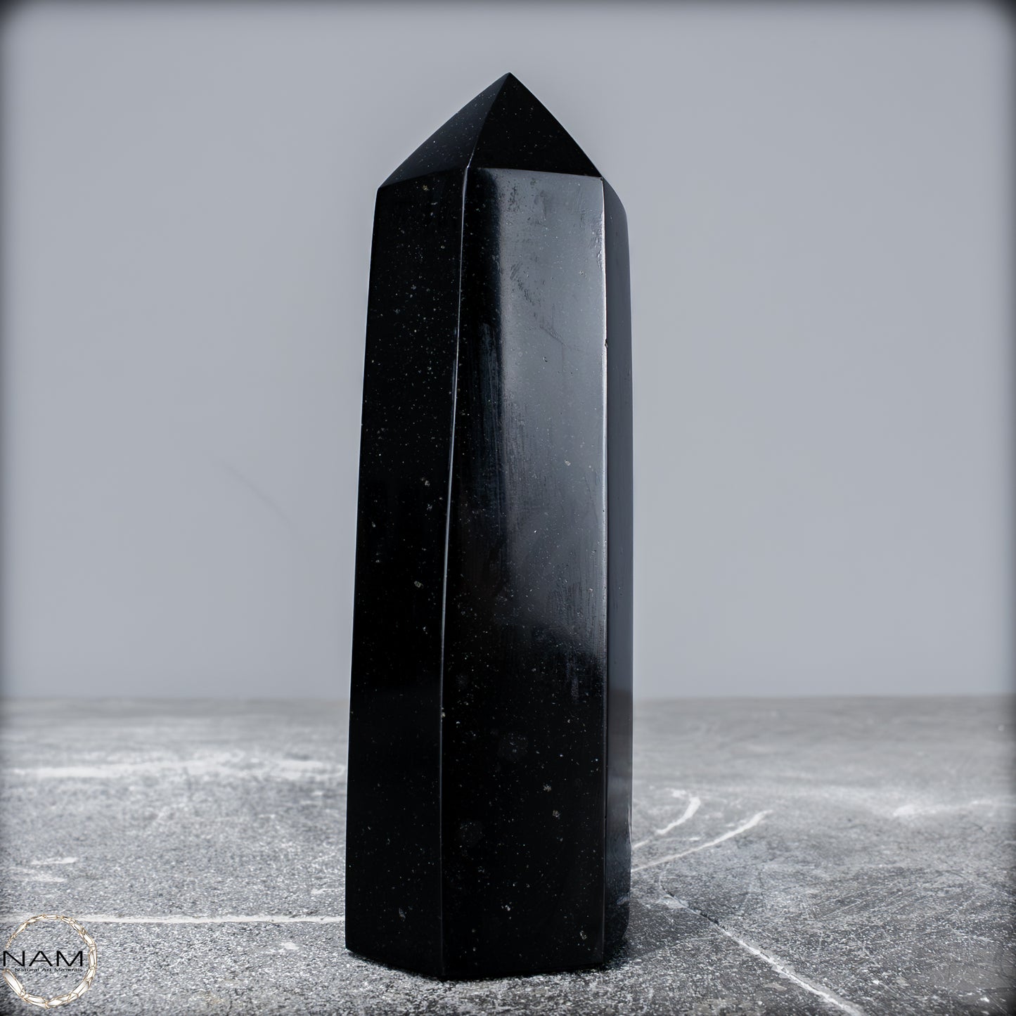 Natürlicher Tourmalin Kristall-Obelisk aus Brasilien - 497,11g