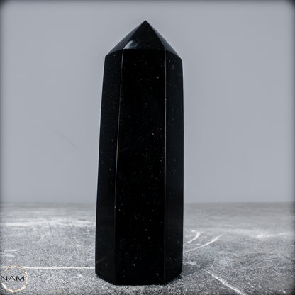 Natürlicher Tourmalin Kristall-Obelisk aus Brasilien - 497,11g
