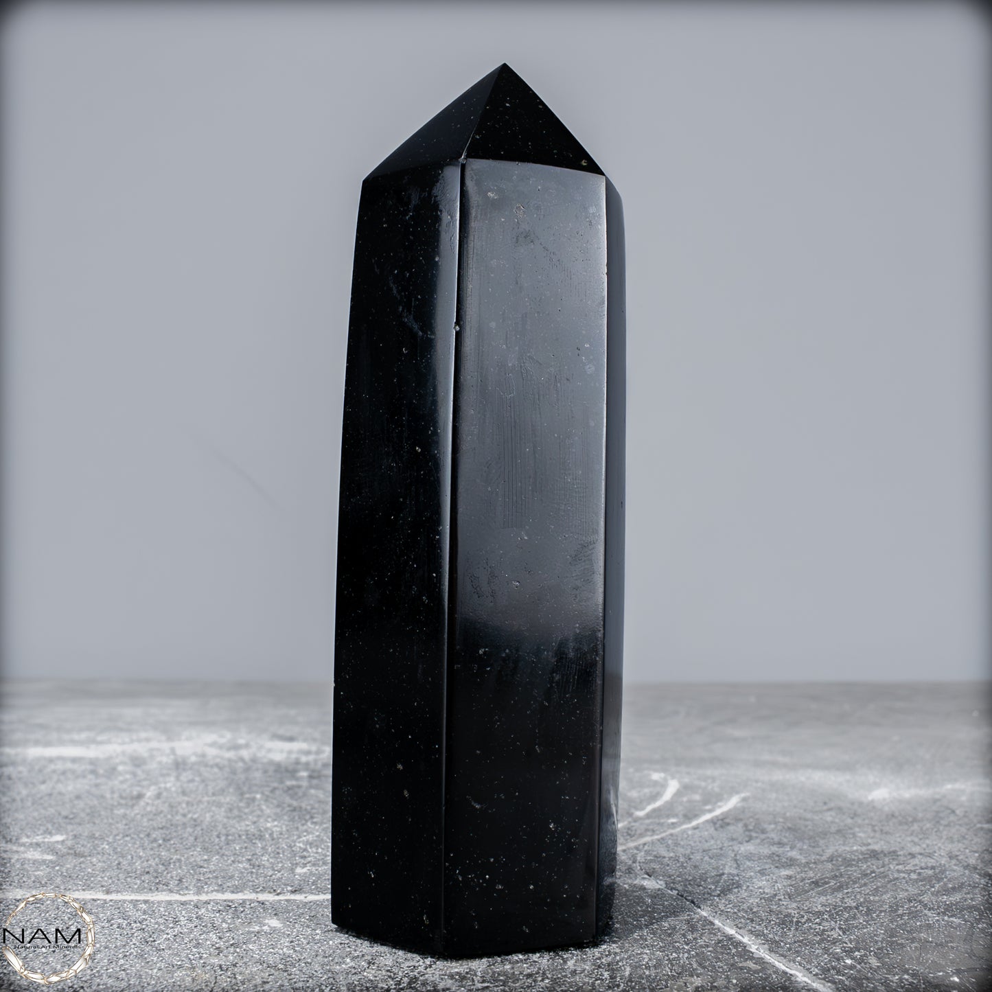 Natürlicher Tourmalin Kristall-Obelisk aus Brasilien - 497,11g