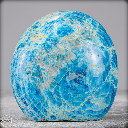 Natürliche Blaue Apatit Kristall-Freiform - 707,37g