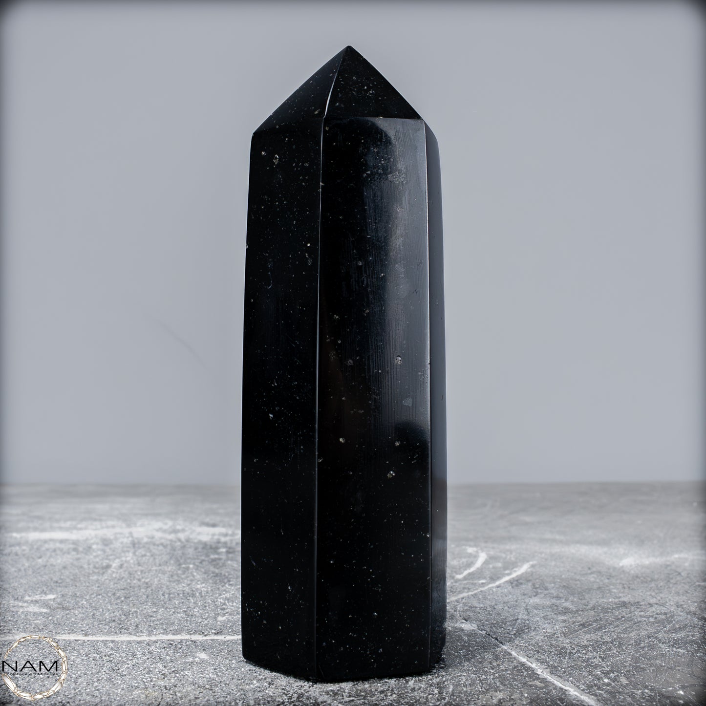 Natürlicher Tourmalin Kristall-Obelisk aus Brasilien - 497,11g
