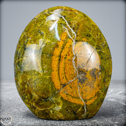 Natürliche Grüner Opal-Kristall Freiform - 481,72g