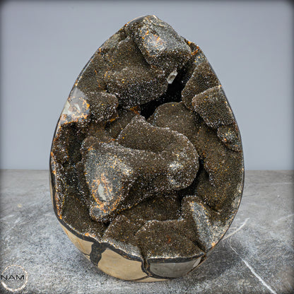 Natürliche Septarien Druse mit Calzit Kristallen, Spitzenqualität - 4528,88g