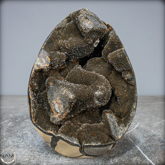 Natürliche Septarien Druse mit Calzit Kristallen, Spitzenqualität - 4528,88g