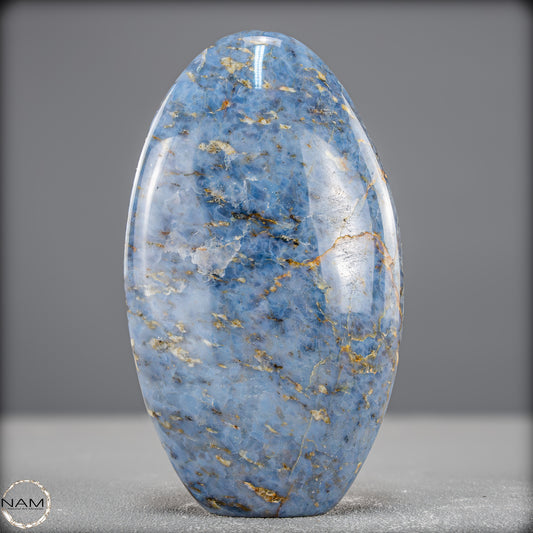 Natürliche Blaue Quarz Freiform aus Brasilien - 659,77g