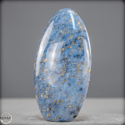 Natürliche Blaue Quarz Freiform aus Brasilien - 659,77g