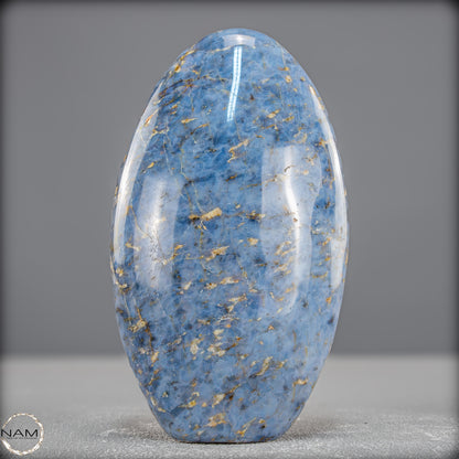 Natürliche Blaue Quarz Freiform aus Brasilien - 659,77g