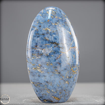 Natürliche Blaue Quarz Freiform aus Brasilien - 659,77g