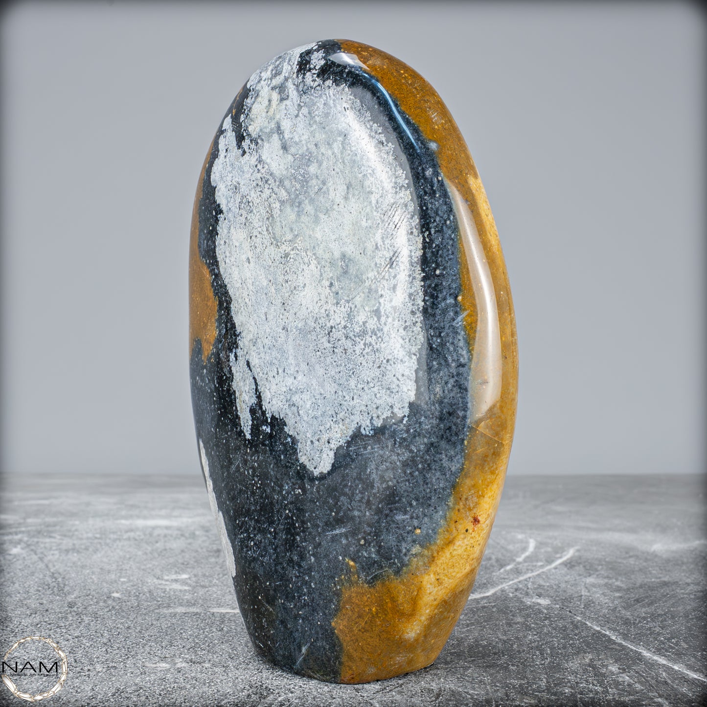 Natürliche Jaspis-Chalcedon Kristall Freiform - 928,74g