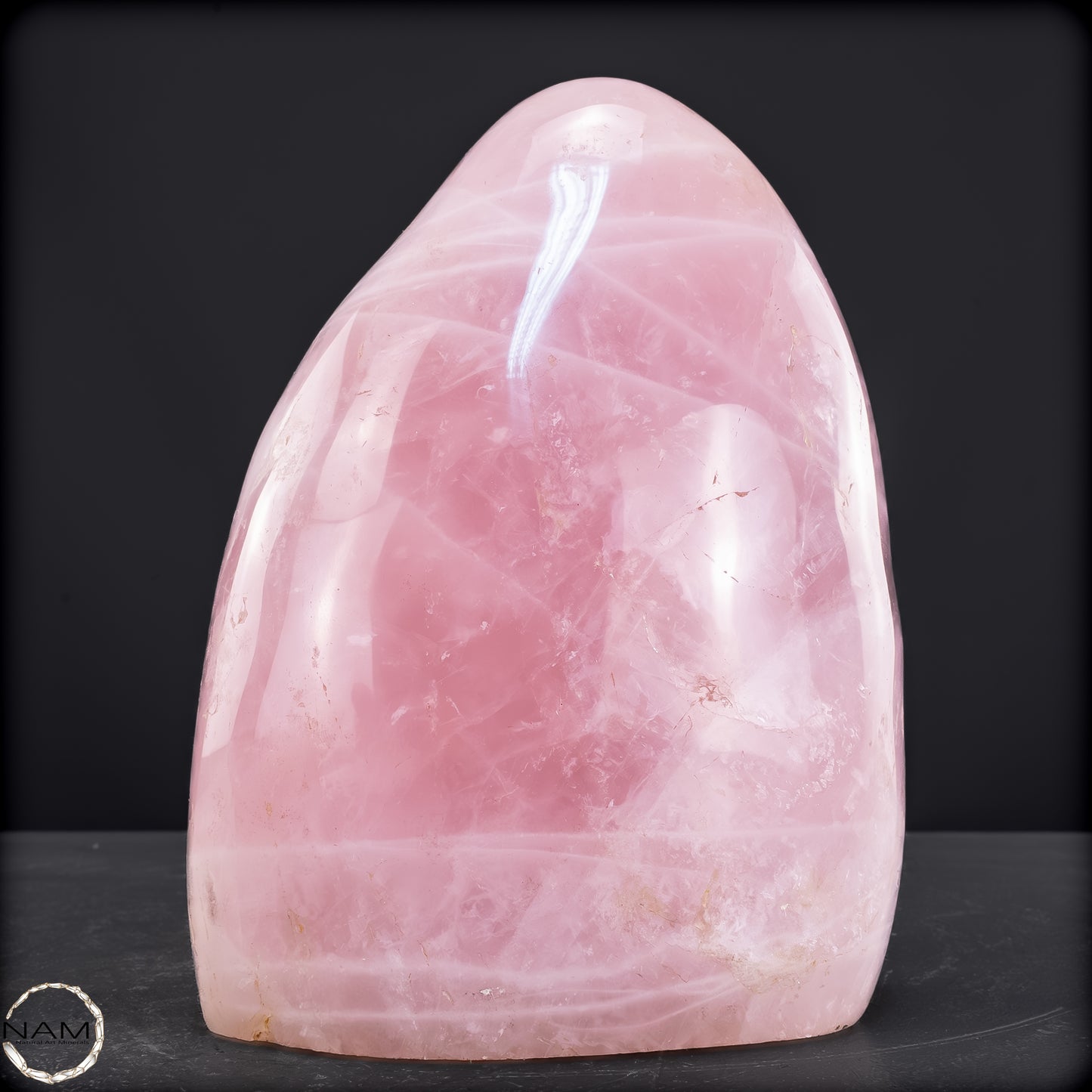 Natürliche Rosenquarz-Kristall Freiform aus Brasilien - 3430,42 g