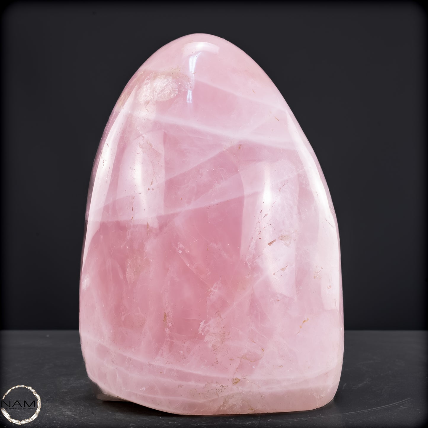 Natürliche Rosenquarz-Kristall Freiform aus Brasilien - 3430,42 g