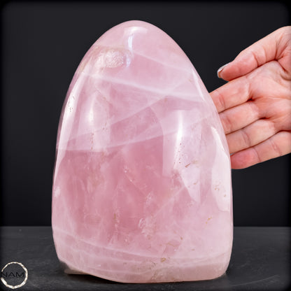 Natürliche Rosenquarz-Kristall Freiform aus Brasilien - 3430,42 g