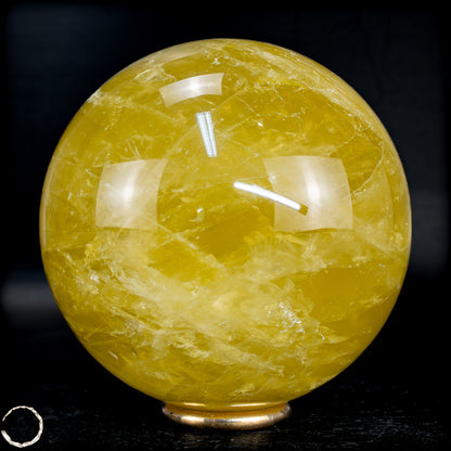 Top Qualität Transparenter Citrin Kristall Kugel - Brasilien - 660,22g